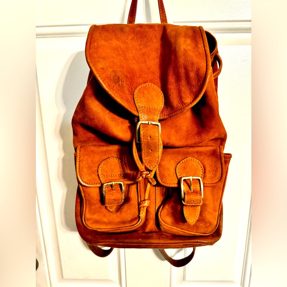SAGAN Vienna leather backpack
